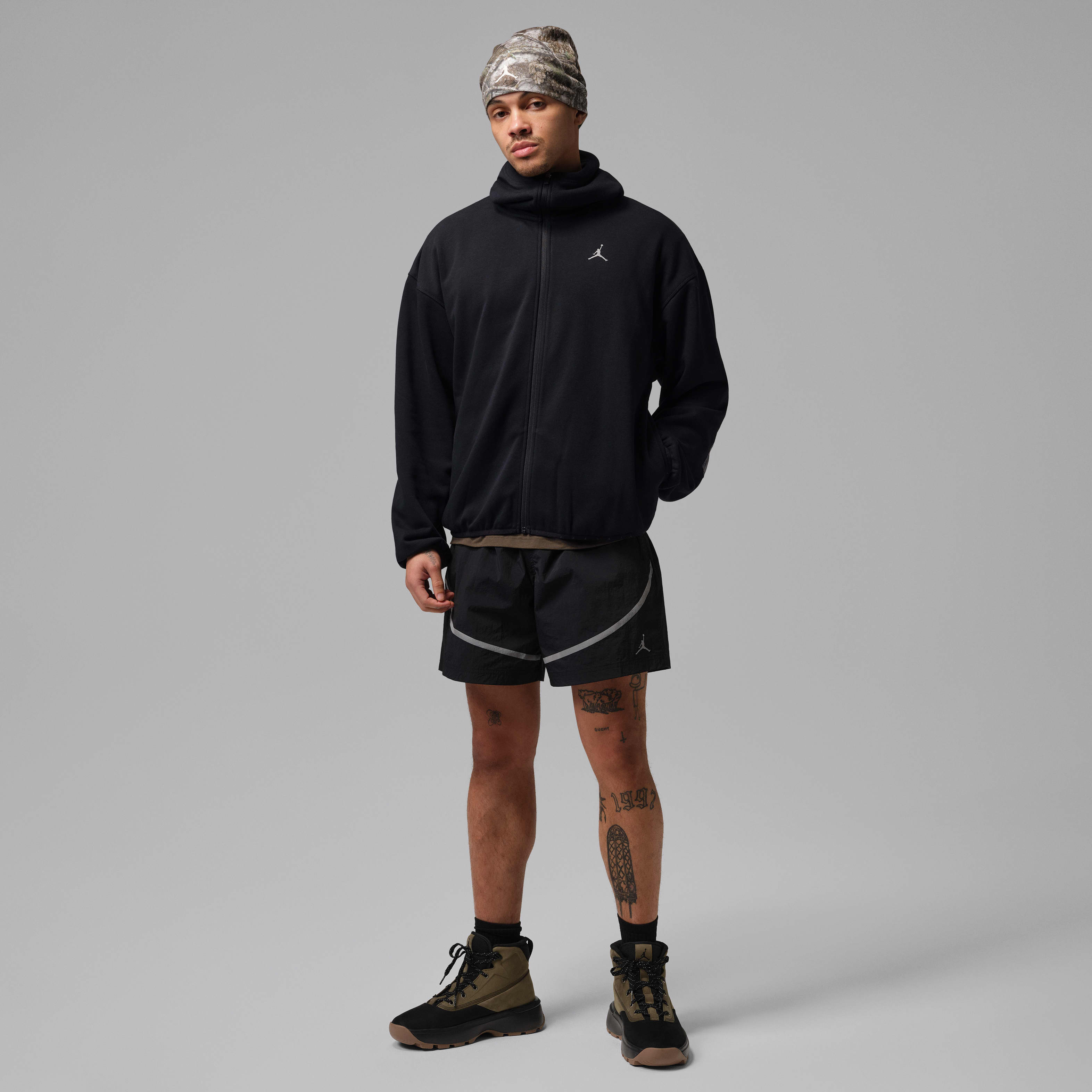 Nike Jordan Brooklyn Men's Hike Mike Full-Zip Hoodie | The Summit